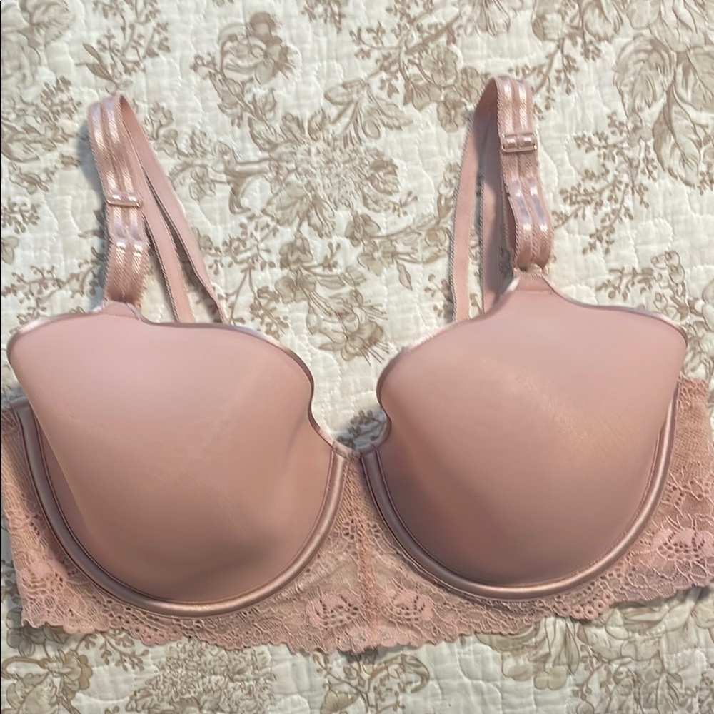 Sofia by Sofia Vergara Pink T-Shirt Bra with Underwire